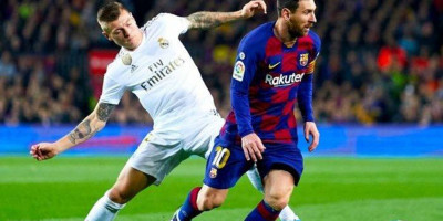 Lawak El Clasico di Lakon Messi v Kroos